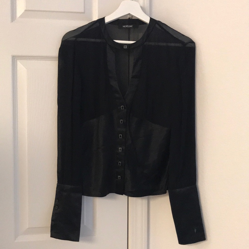 Black blouse for women